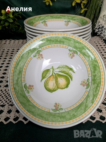 Англия Fruit garden , снимка 2 - Чинии - 52219905