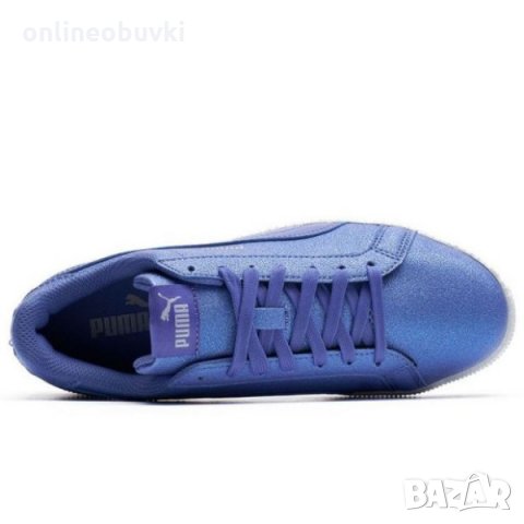 НАМАЛЕНИЕ!!!Спортни обувки PUMA Smash Glitz Лилав брокат, снимка 4 - Кецове - 32325263