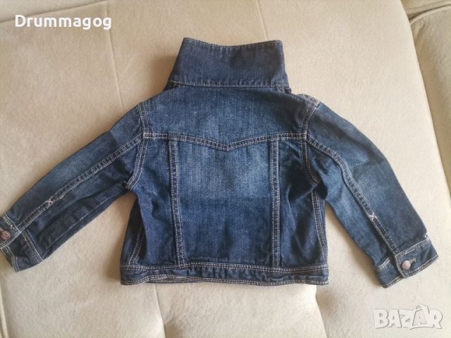 Дънково яке Baby GAP 2-3 г., снимка 2 - Детски якета и елеци - 40026306