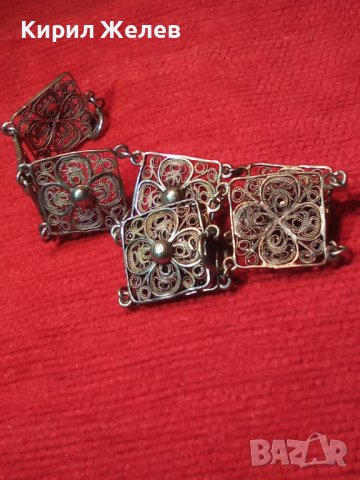 19 ВЕК ФИЛИГРАННА СРЕБЪРНА с ГРАНУЛАЦИЯ ФЛОРАЛНА ГРИВНА ЮВЕЛИРЕН УНИКАТ СРЕБРО 950 МАЙСТОРСКА 24483, снимка 4 - Антикварни и старинни предмети - 34883955