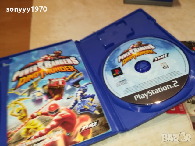 SONY PS2 GAME-POWER RANGERS DVD 2711250923, снимка 4 - Игри за PlayStation - 52557421
