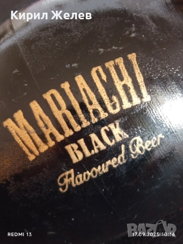 Марака MARIACHI BLACK ударен музикален инструмент за КОЛЕКЦИЯ 51067, снимка 2 - Други ценни предмети - 51741255