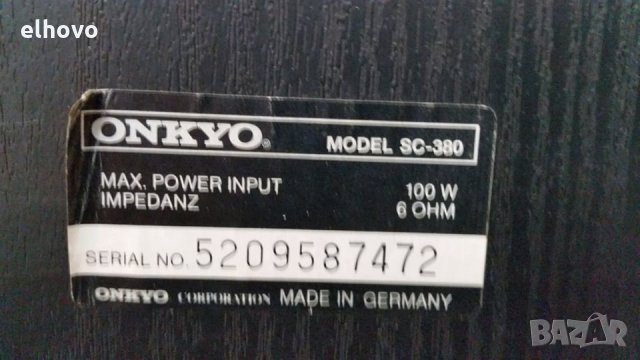 Тонколони Onkyo SC-380, снимка 6 - Тонколони - 28792356