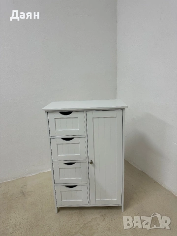 Шкаф за баня VASAGLE, снимка 2 - Шкафове - 53153443