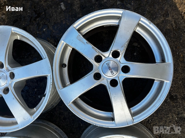 Алуминиеви джанти Dezent 5х112 16 ЦОЛА, снимка 2 - Гуми и джанти - 52913308