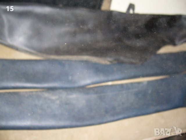 Кожени калъфи с цип за рибарски въдици, снимка 3 - Такъми - 26560281