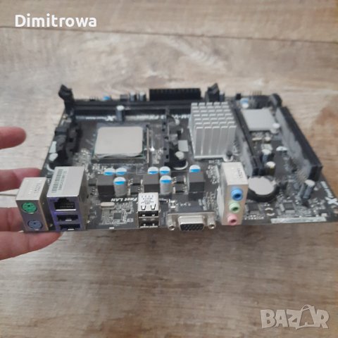 ДЪННА ПЛАТКА  Asrock 960GM-VGS3 FX+AMD Athlon II, снимка 4 - Дънни платки - 43240890