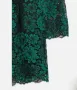 Нова рокля - 50% H&M дантелена с деколте изумрудено зелено, снимка 6