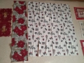 Лот: коледни покривки, снимка 3