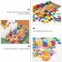 3572 Игра за сортиране с дървени фигурки и магнитен риболов, снимка 2