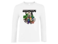 Тениски с дълъг ръкав Minecraft 3 модела , снимка 9