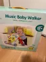 Музикална игра колело количка за бутане и помощ за прохождане тип проходилка, снимка 1