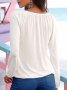 Модифицирана дамска блуза - деколте с връзки, 3цвята , снимка 4