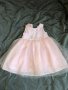 Детска официална рокля - розова, снимка 1