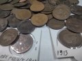 Голям лот монети от едно пени, снимка 4