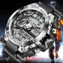 Мъжки часовник Lige Sports Watch, Водоустойчив, снимка 9