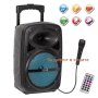 Преносима караоке колонка, 20 W, Микрофон, Дръжка 66см и 87см,USB/TF/FM/Bluetooth, снимка 1