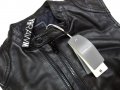 НОВ и Намален! G-star 5620 Custom Zip Leather Дамско Яке Елек Естествена Кожa S, снимка 7