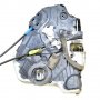 Брава предна лява врата Toyota Avensis II 2003-2009 TA100721N-111