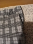 Дамски панталони - каре и ромб, сиво черни , снимка 3