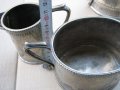 Посребрен чайник с кана и чаша, снимка 8