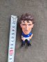 Продавам Фигура на футболист Италия 1989   Някаква твърда пластмаса или гума -не знам, снимка 1