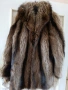 Дамско палто от естествен косъм ( енот) – много топло и елегантно, снимка 7