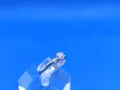 Годежен пръстен с Диамант VVS1 0.23ct, снимка 3