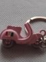 Дамски ключодържател розов мотопед Италия много красив стилен дизайн метален 42280, снимка 2