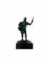 Статуетка Ahelos, Арис, Метална, Зелена, 9 см., снимка 2