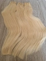 Естествена гъста руса коса на треса. Плътен косъм и крайща!, снимка 3