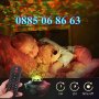 Лампа прожектор с дистанционно Starry Projector Light, диско лампа, снимка 3