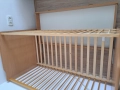 Кошара 70x140 с чекмедже + матрак Pierre Cardin (много запазена), снимка 4