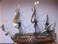 макет на кораб San Felipe-1690 Spanish Armada Galleon Tall Ship, снимка 1 - Други ценни предмети - 27893138