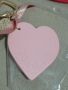 Стилен цветен кожен ключодържател с форма на сърце и щампован надпис , снимка 7