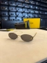 очила с черен обикновен калъф и Ув защита fendi, снимка 2