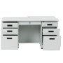 Метално бюро с 4 чекмеджета, снимка 3