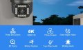 Камера 3 в 1 6K 12MP PTZ IP WiFi безжична външна триекранна интелигентна защита на дома , снимка 3