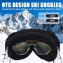 Нови Ски и снежни очила с OTG дизайн, вентилация и силиконова лента, снимка 2