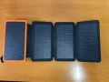 Външна батерия с 4 соларни панела, за таблети, смартфони, снимка 1