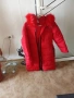 Дамско червено яке, снимка 3