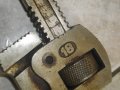 2 Цола-ВиК-Чешмеджийски-Водопроводен-Шарнирен Ключ-Немски-63-70 см Дължина-Захват-7-8 см, снимка 12