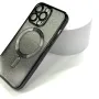 Блестящ силиконов калъф с Magsafe за iPhone 13/14/15 PLUS, PRO и PRO MAX, снимка 2