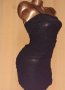 XS/S Черна рокля с презрамки , снимка 2