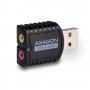 Звукова карта на USB Axagon ADA-10 USB Sound Card External, снимка 3