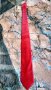 Комплект от вратовръзка  и ръкавели в червен цвят.   , снимка 1