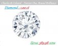 Charles & Colvard, Forever One, Diamont, Round Brilliant - 1.00 ct, снимка 2