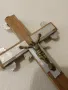  Автентичен Възрожденски кръст 19ти  от Йерусалим седеф  Божи гроб, снимка 5