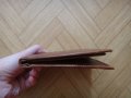Нов кафяв мъжки кожен портфейл, портмоне от естествена кожа, снимка 9