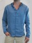 Мъжка стилна риза с качулка и дълги ръкави, 3цвята - 023, снимка 6